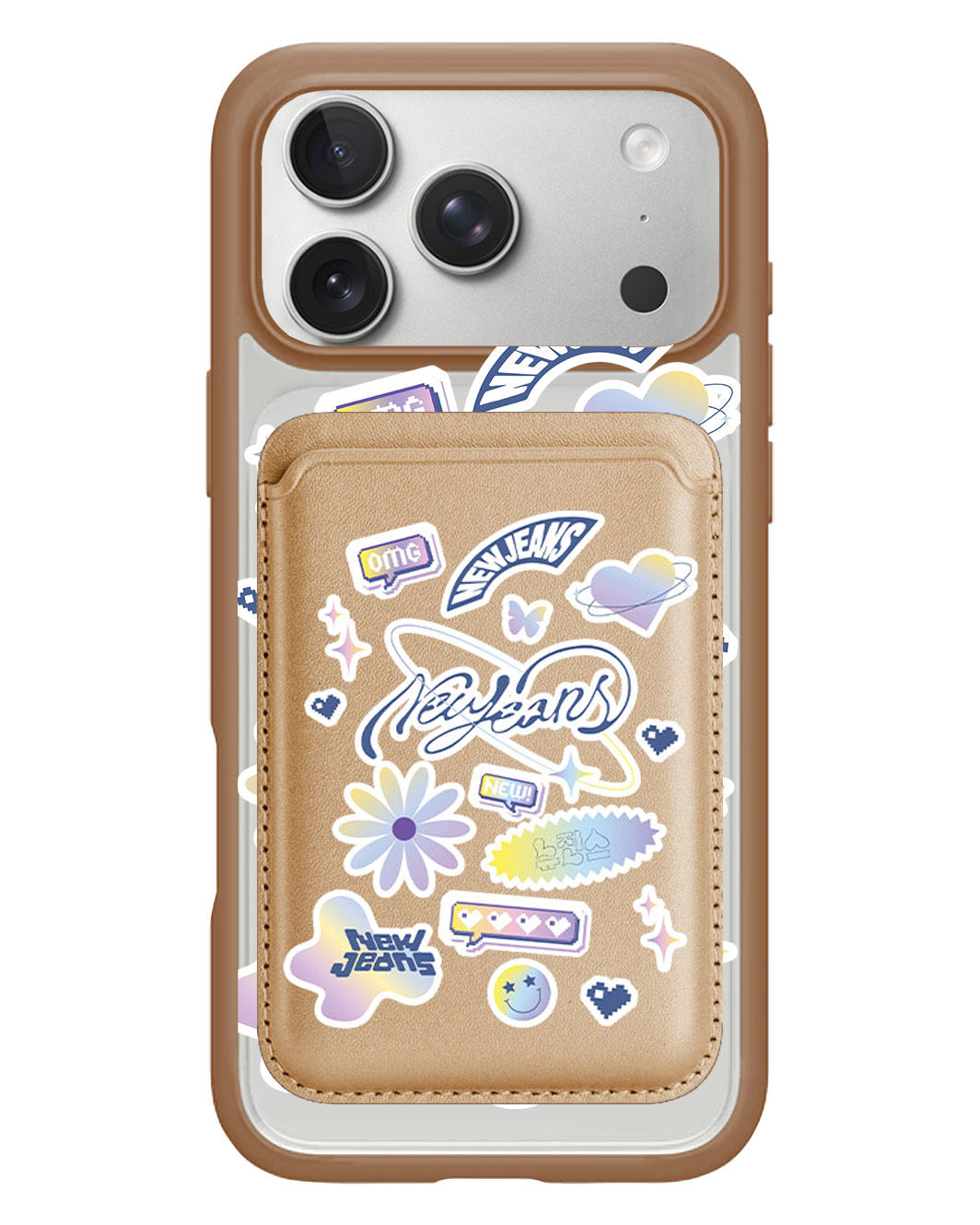 iPhone Magnetic Wallet Case - New Jeans OMG 2.0