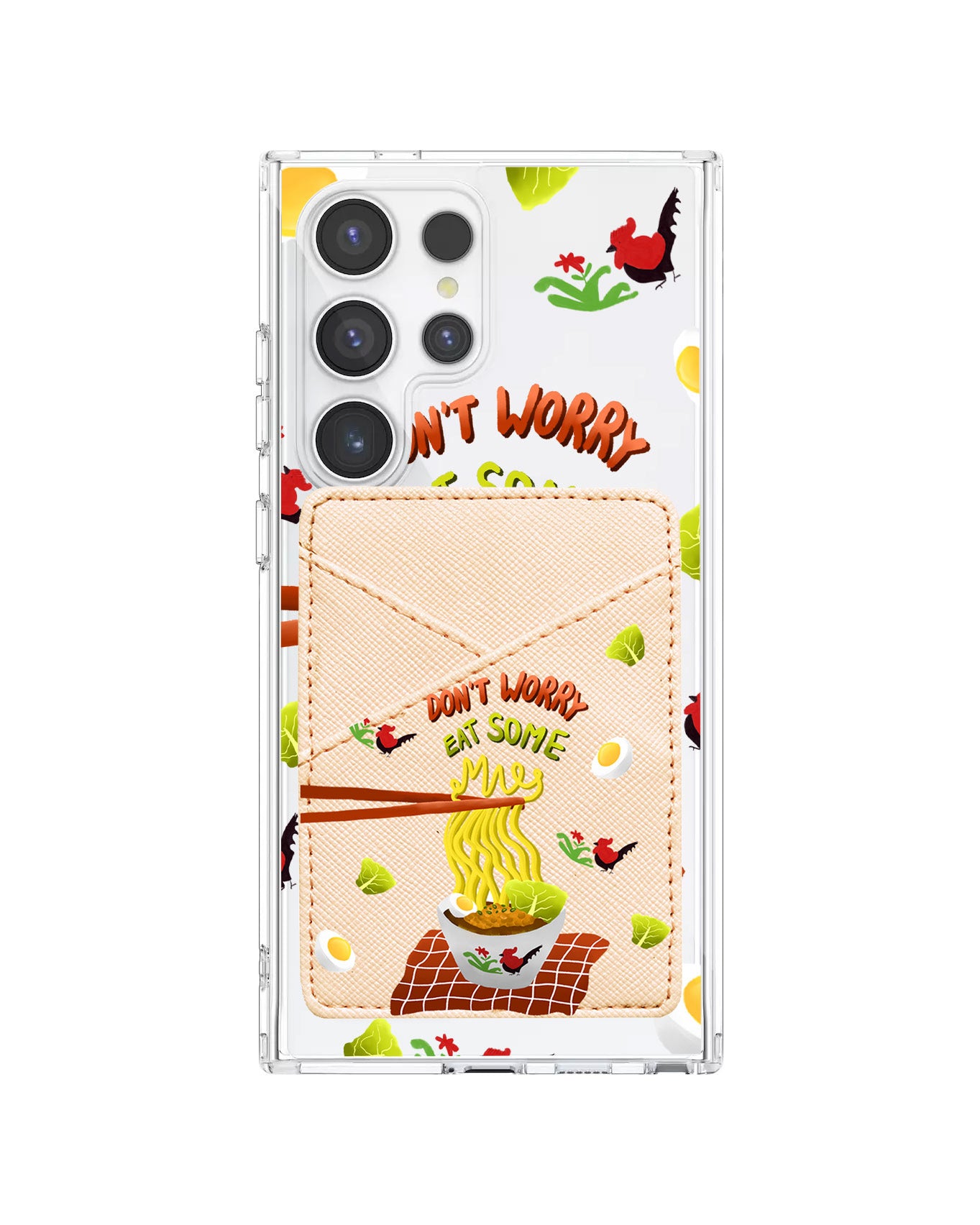 Android Phone Wallet Case - Go Eat Some Mie
