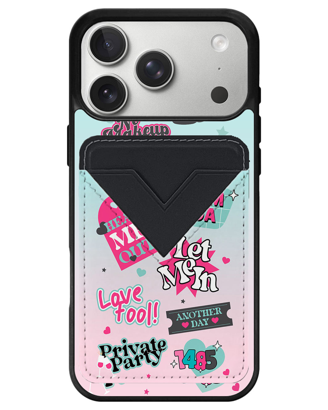 iPhone Avant Wallet Case - Exo Cream Soda