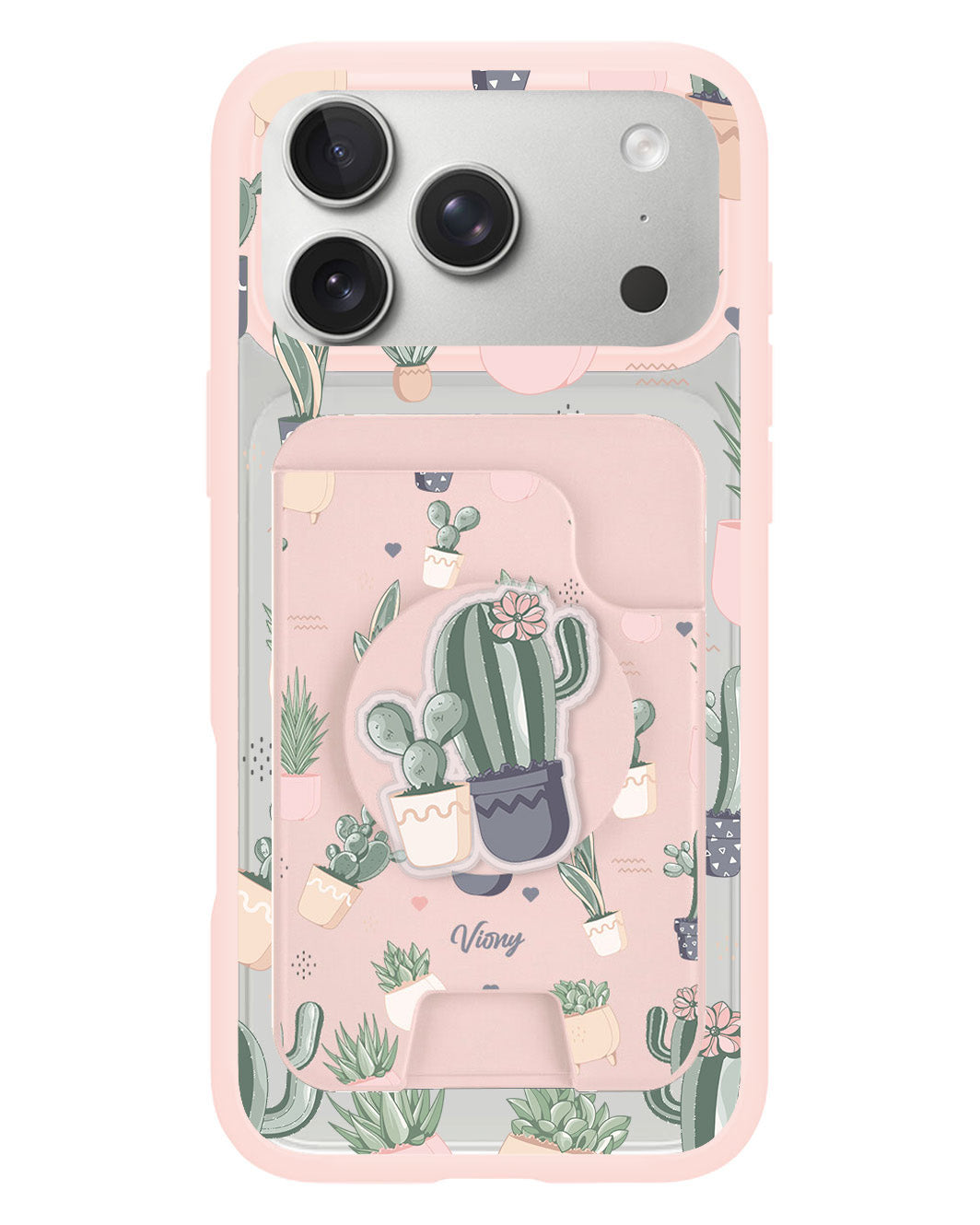 iPhone Magpop Wallet - Cactus 2.0