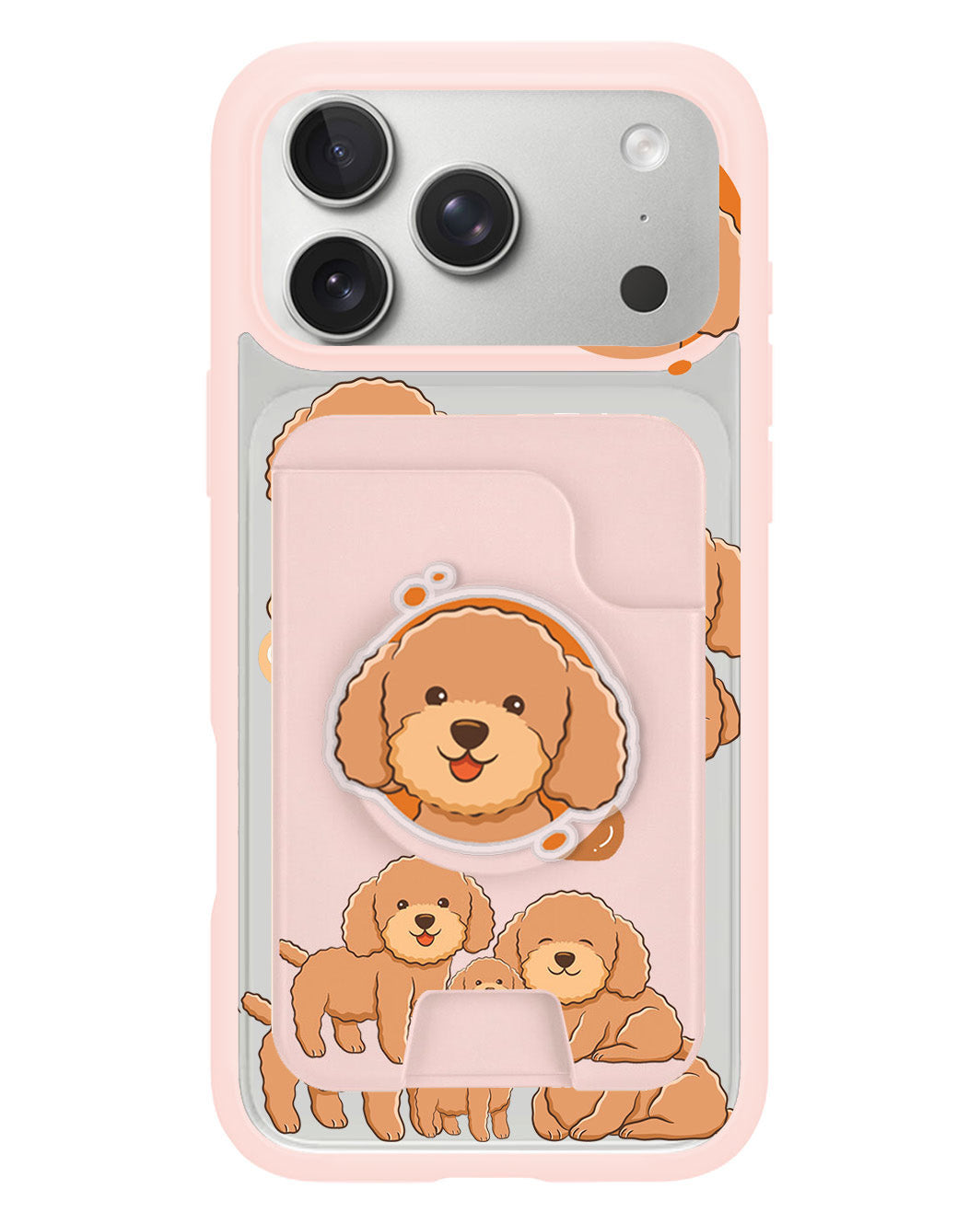 iPhone Magpop Wallet - Poodle Squad 4.0