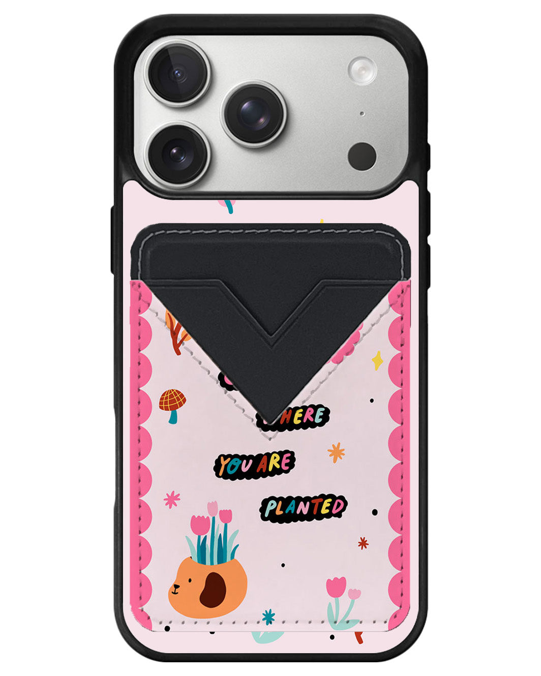 iPhone Avant Wallet Case - Grow Where You Are Planted