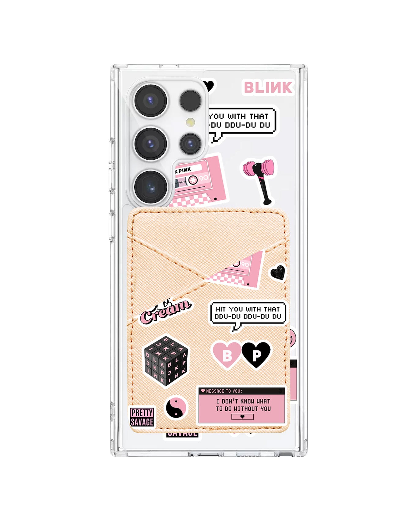 Android Phone Wallet Case - Blackpink Sticker Pack