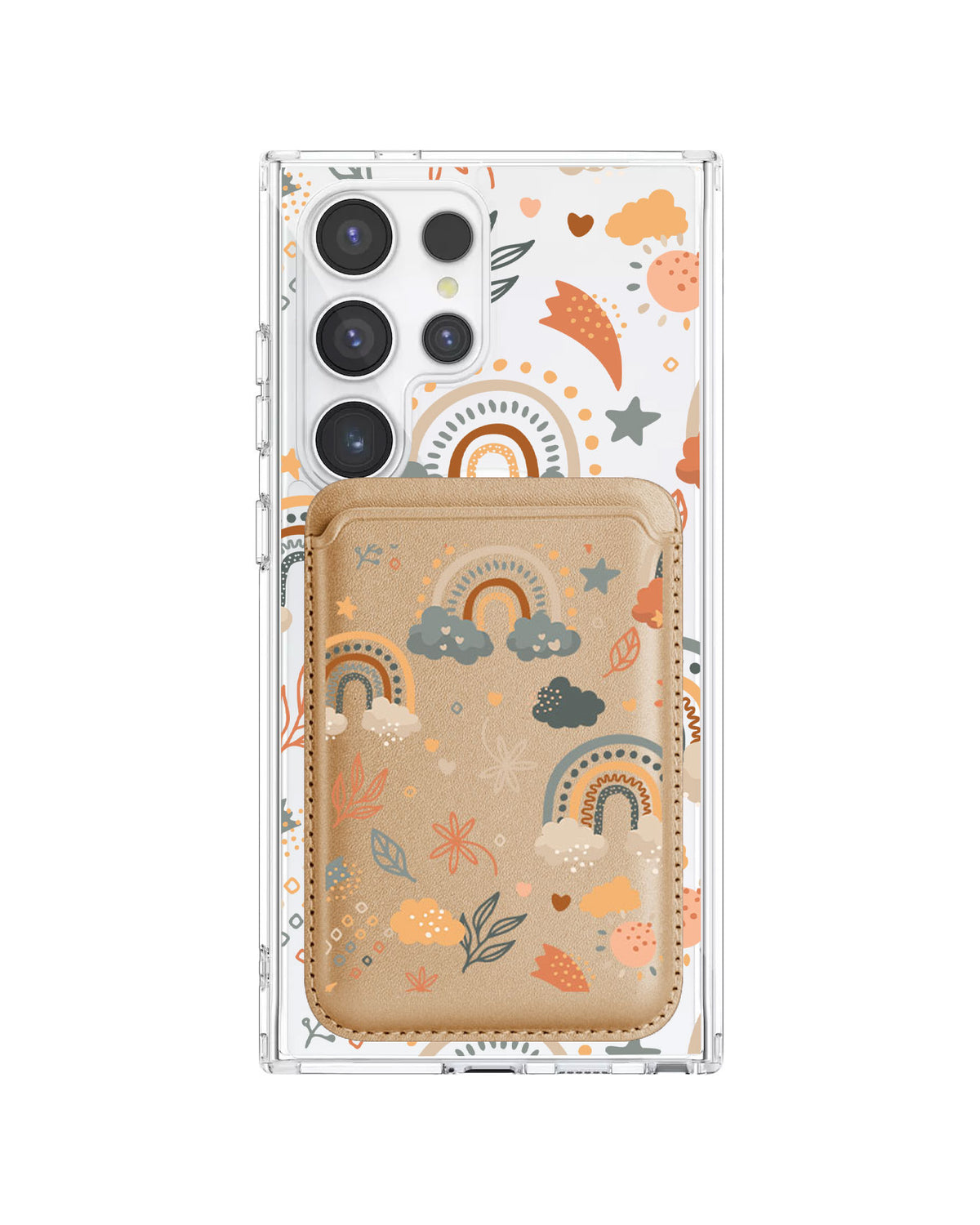 Android Magnetic Wallet Case - Boho 2.0