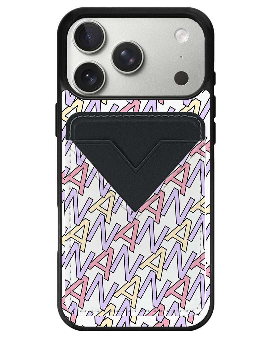 iPhone Avant Wallet Case - Initial Monogram 5.0