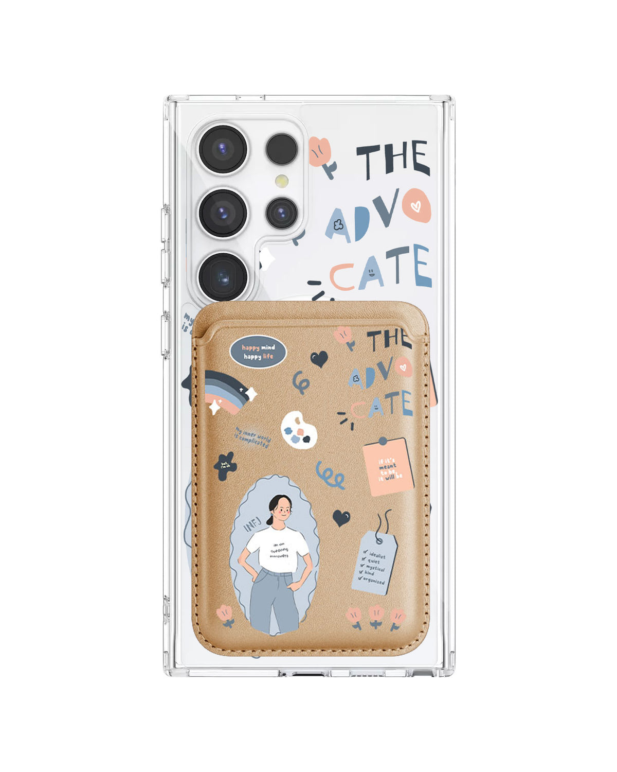 Android Magnetic Wallet Case - Infj