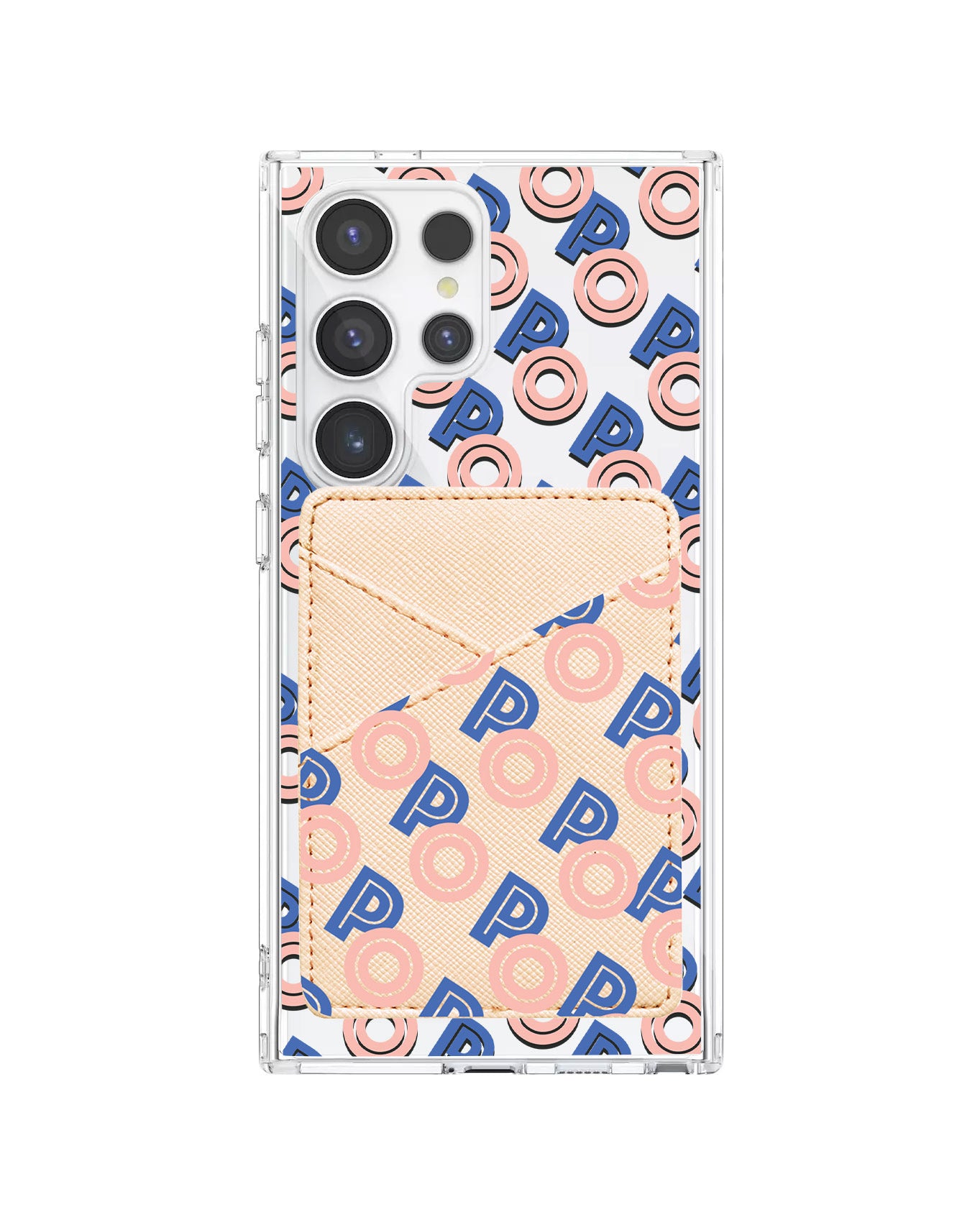 Android Phone Wallet Case - Initial 1.0 Monogram