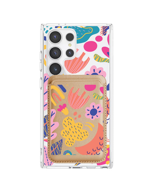 Android Magnetic Wallet Case - Florals