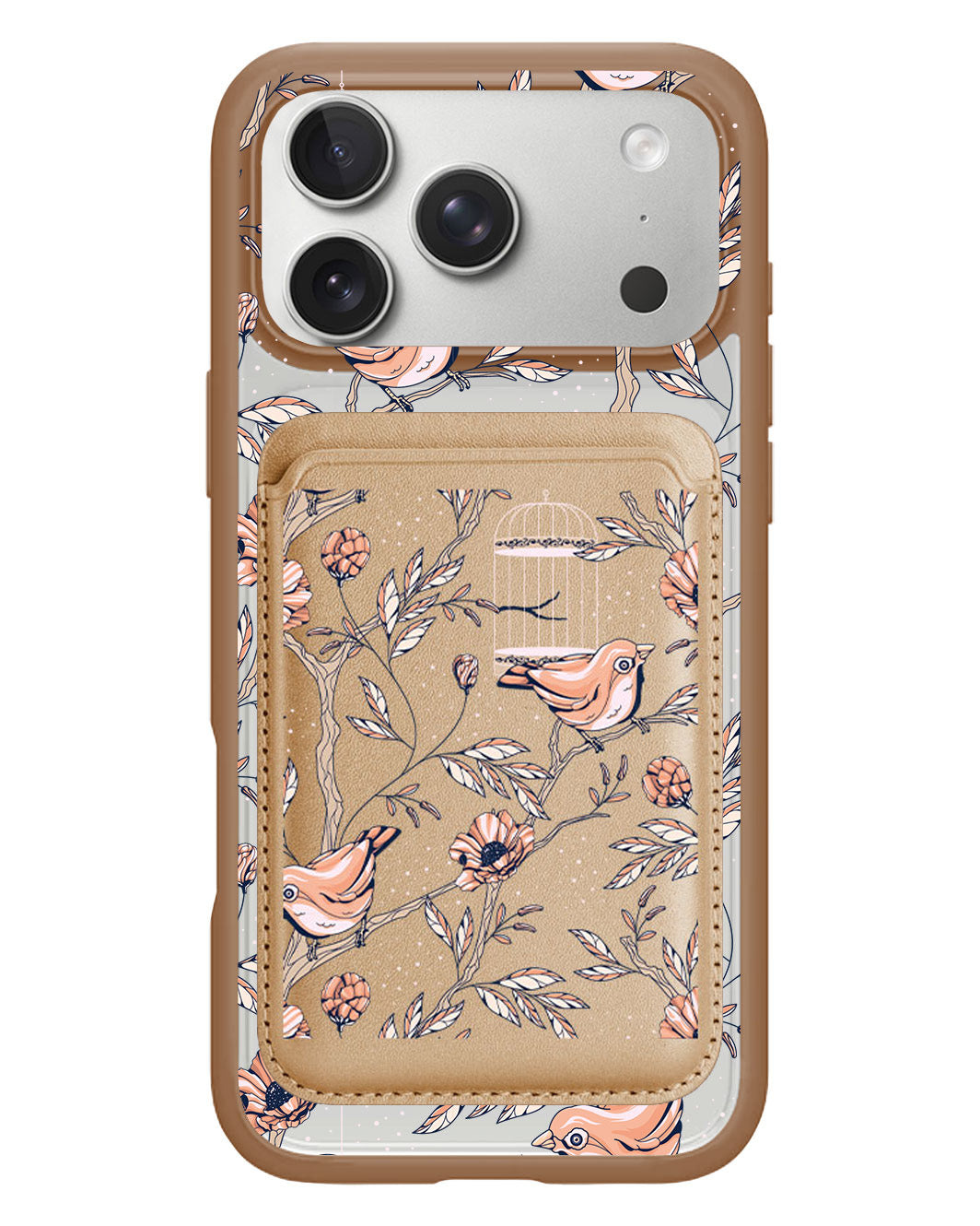 iPhone Magnetic Wallet Case - Lovebird 13.0