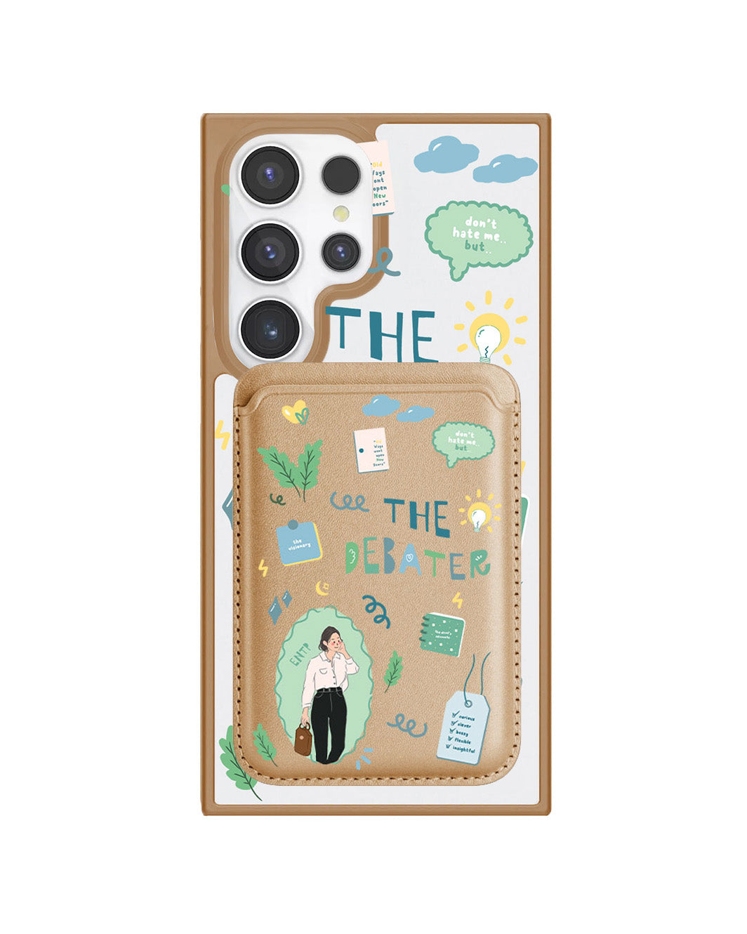 Android Magnetic Wallet Case - ENTP