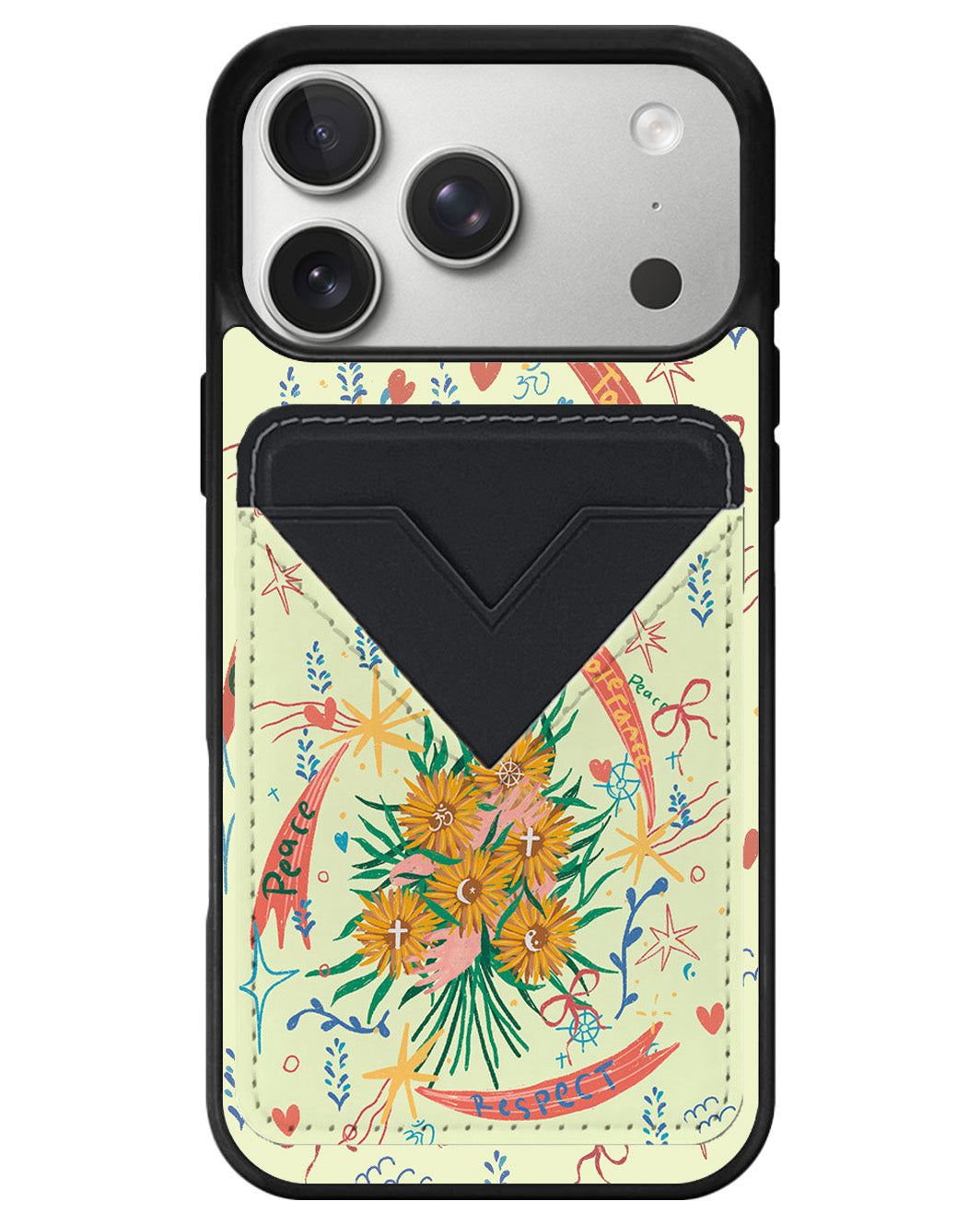 iPhone Avant Wallet Case - Peace