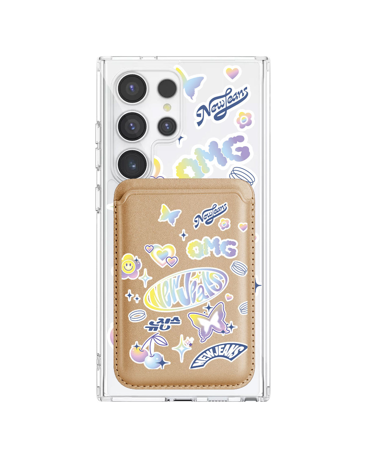 Android Magnetic Wallet Case - NewJeans OMG 1.0