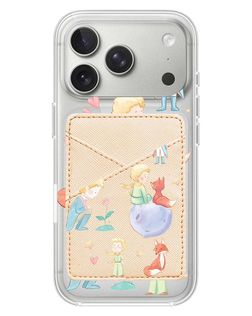 iPhone Phone Wallet Case - Little Prince & Fox