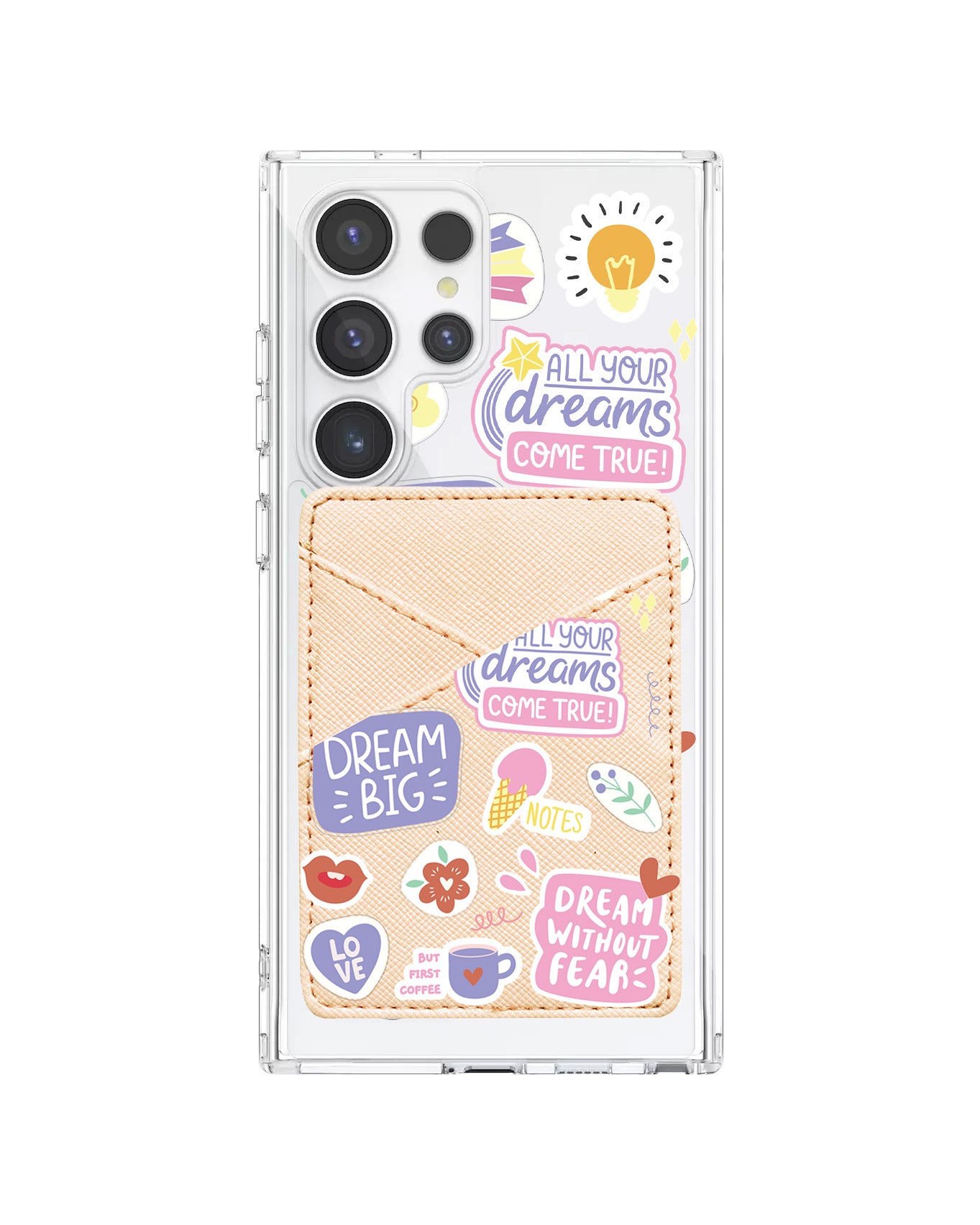 Android Phone Wallet Case - Dream Sticker Pack