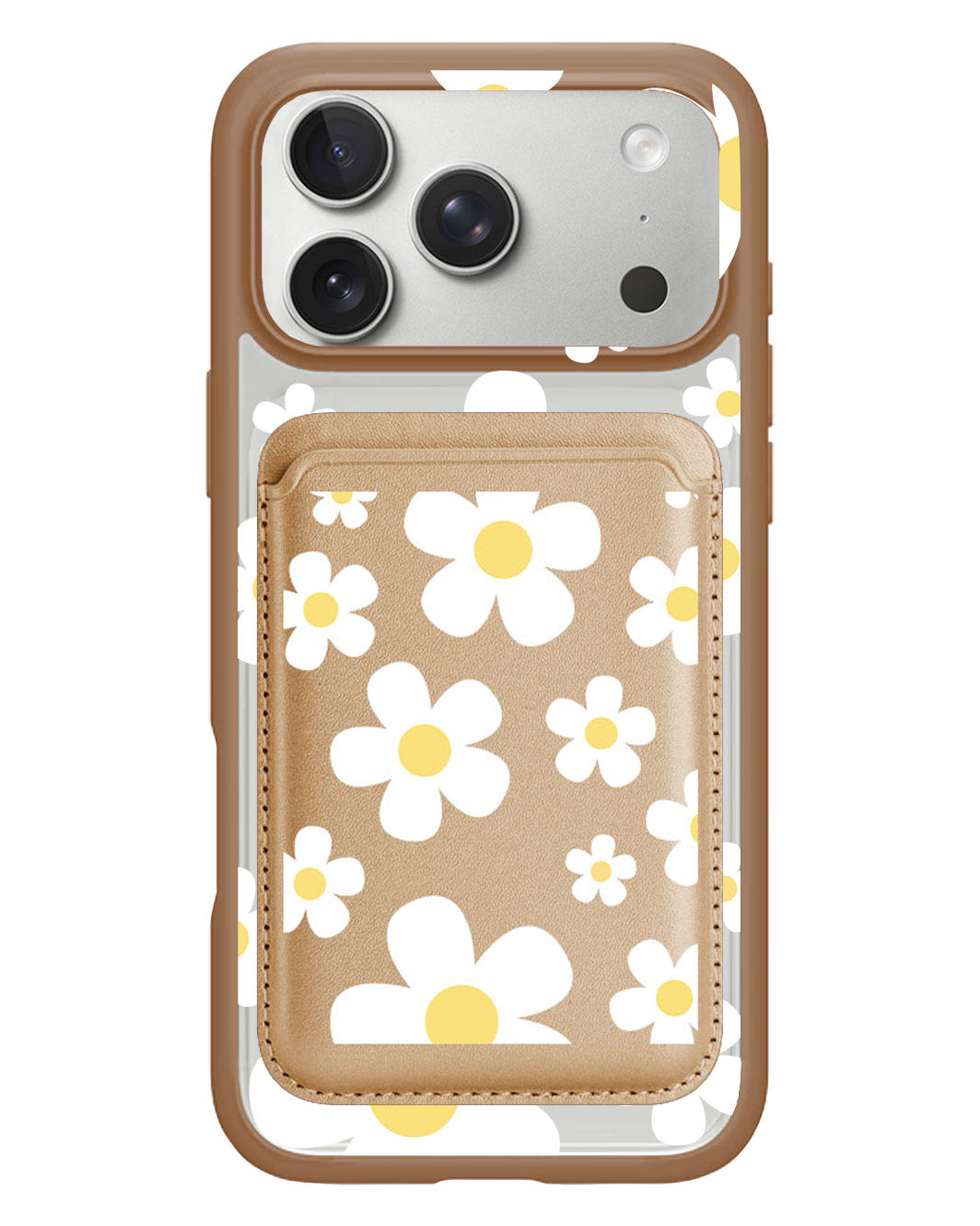 iPhone Magnetic Wallet Case - Daisy 3.0
