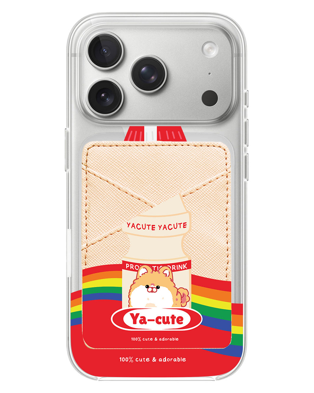 iPhone Phone Wallet Case - Yacute Dog