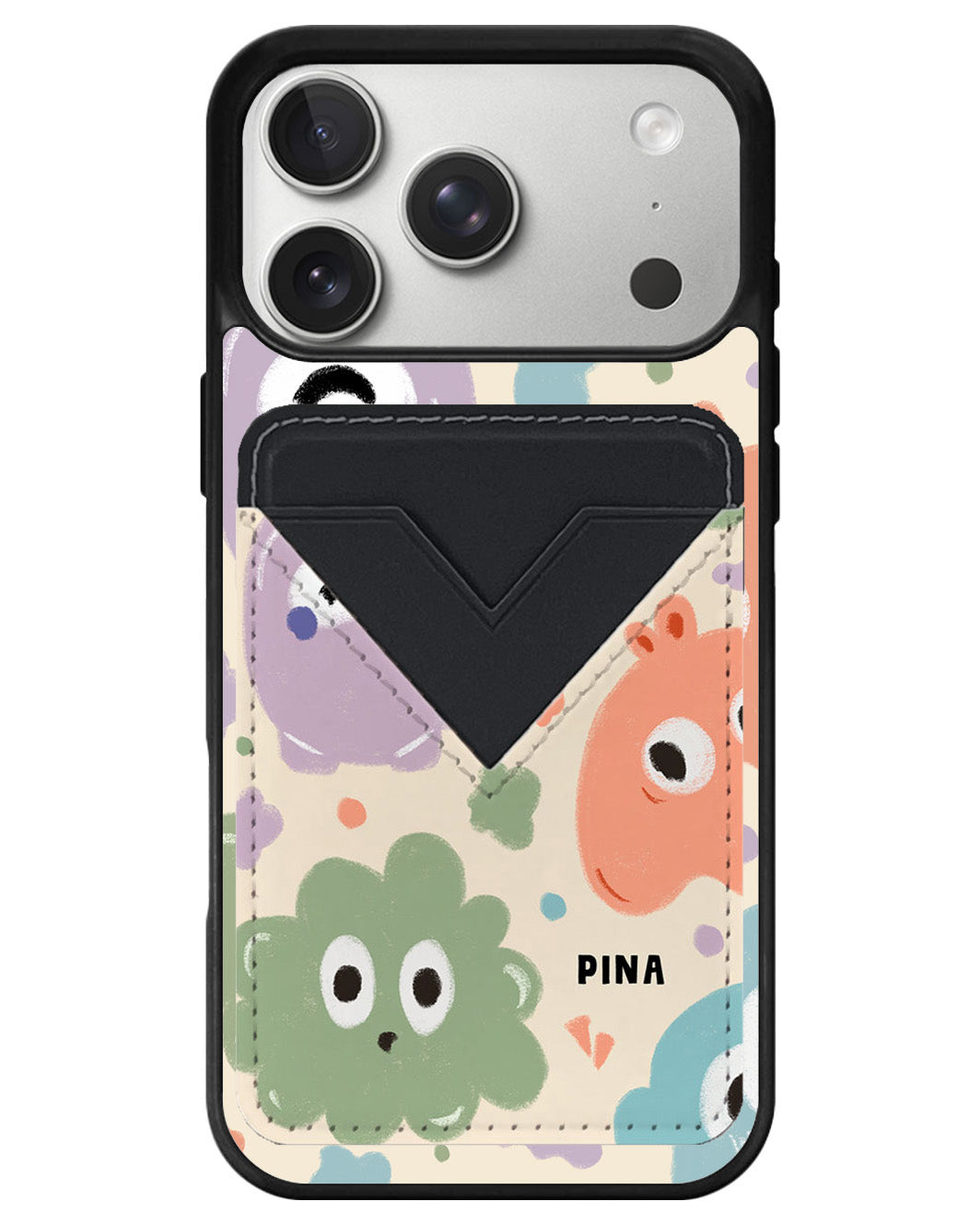 iPhone Avant Wallet Case - Cute Monster 2