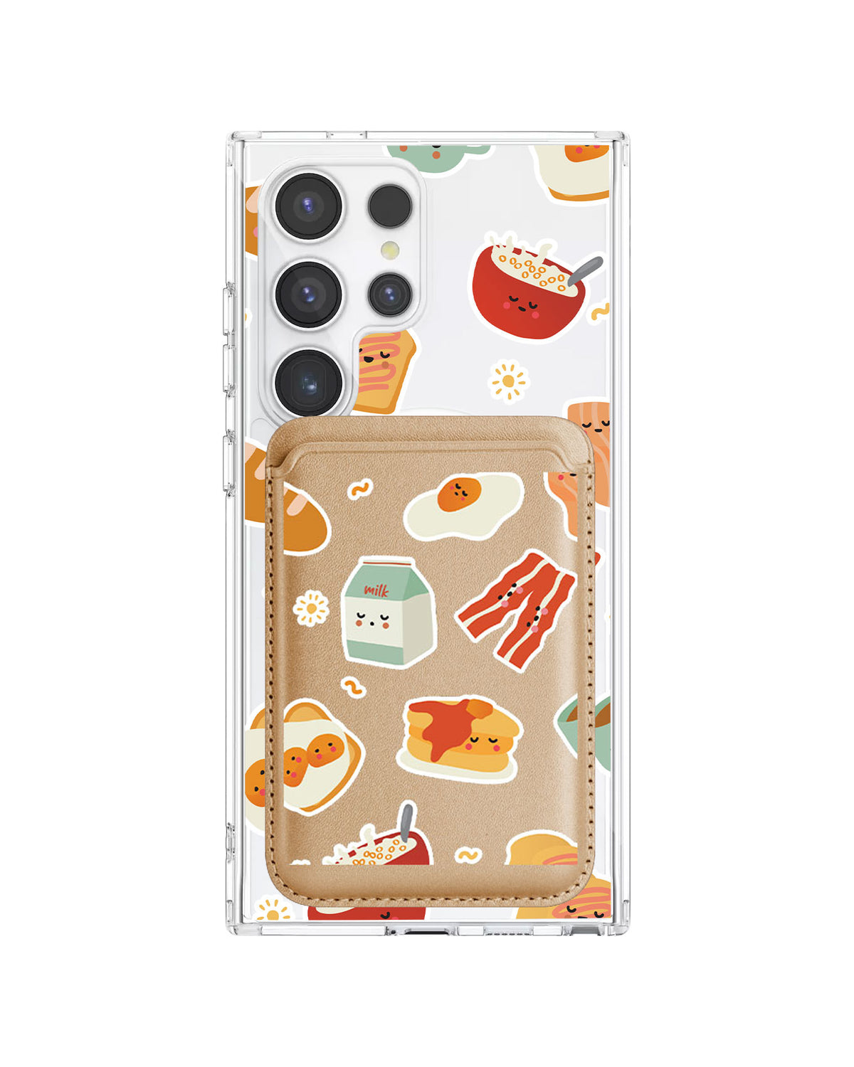 Android Magnetic Wallet Case - English Breakfast