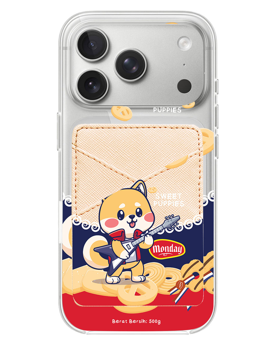 iPhone Phone Wallet Case - Monday