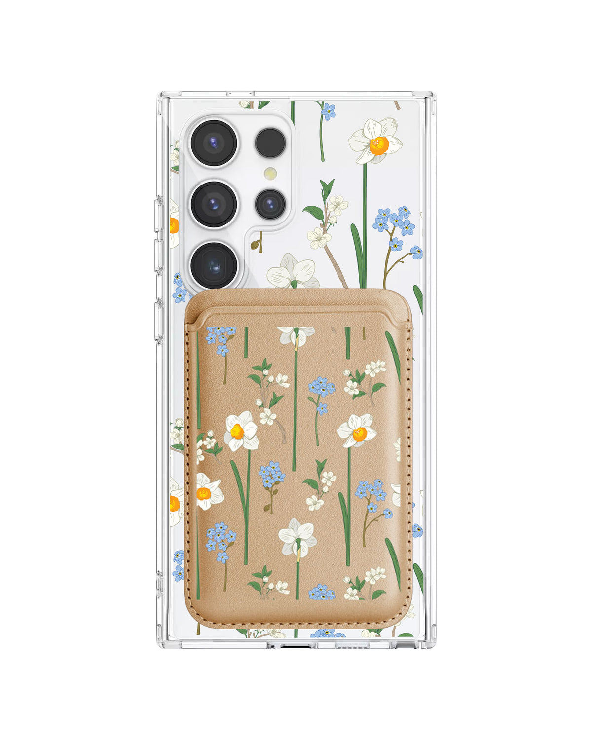 Android Magnetic Wallet Case - December Narcissus