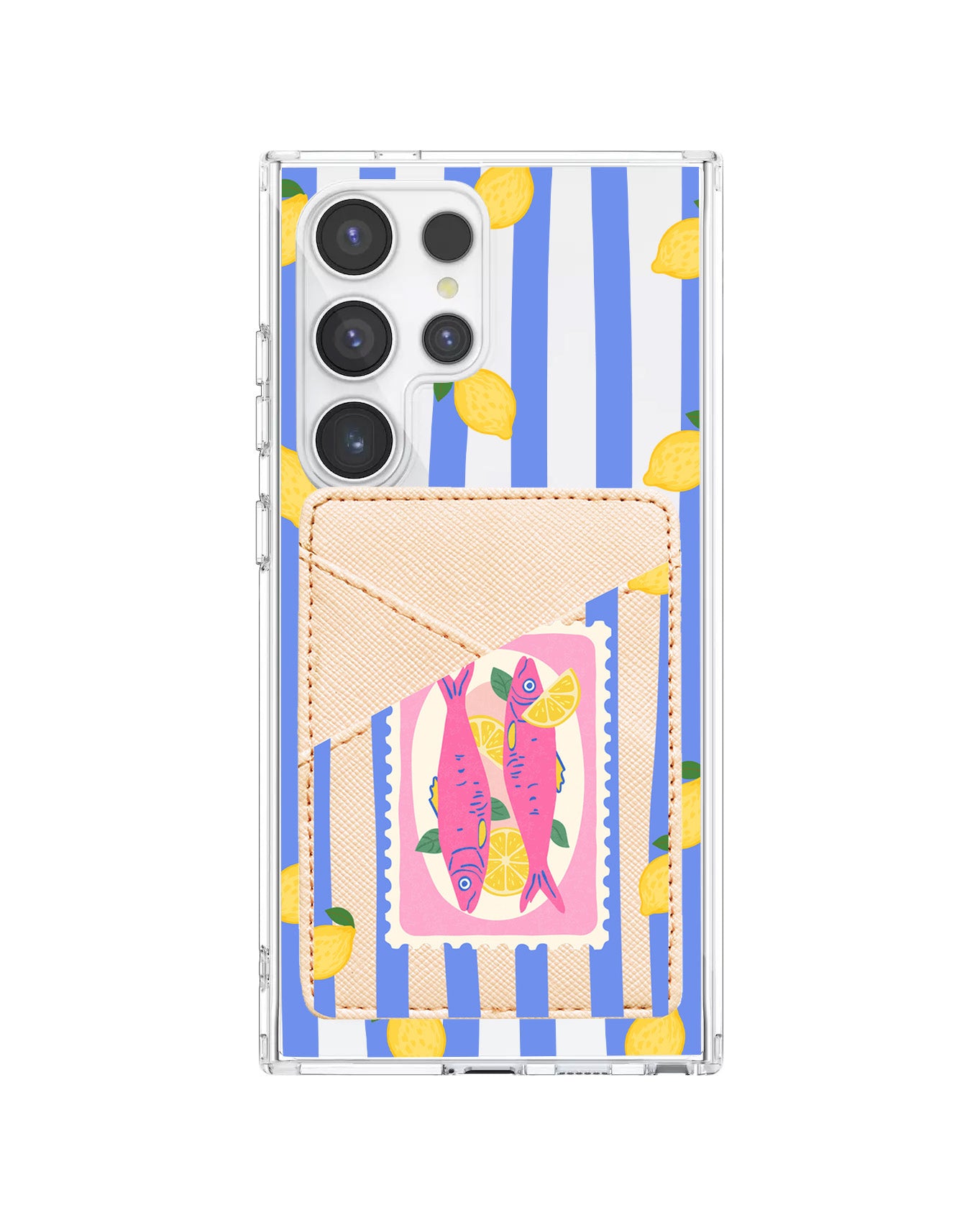Android Phone Wallet Case - Sardines 2.0