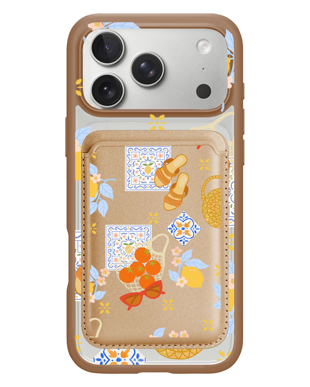 iPhone Magnetic Wallet Case - Santorini