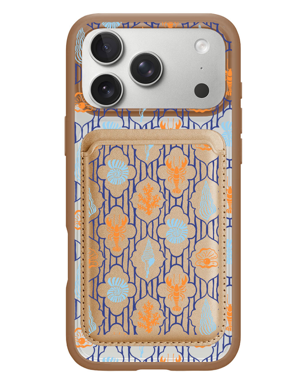 iPhone Magnetic Wallet Case - Seaside Opulence 3.0