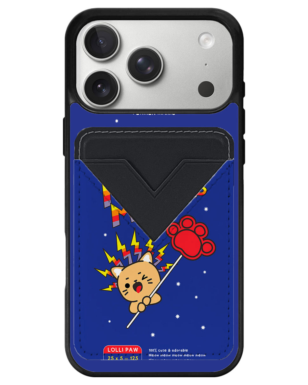 iPhone Avant Wallet Case - Meow pop 2.0
