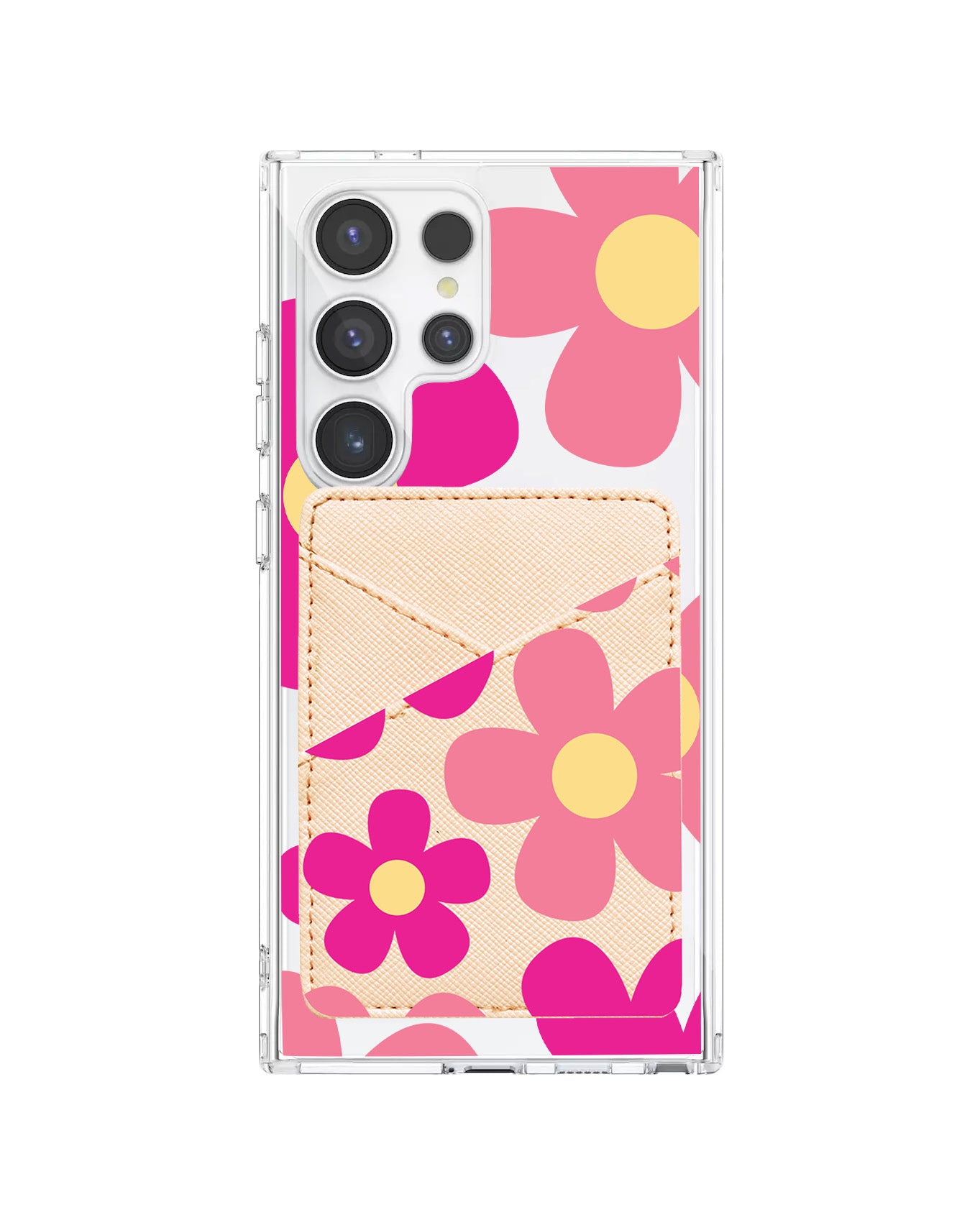 Android Phone Wallet Case - Daisy Delight