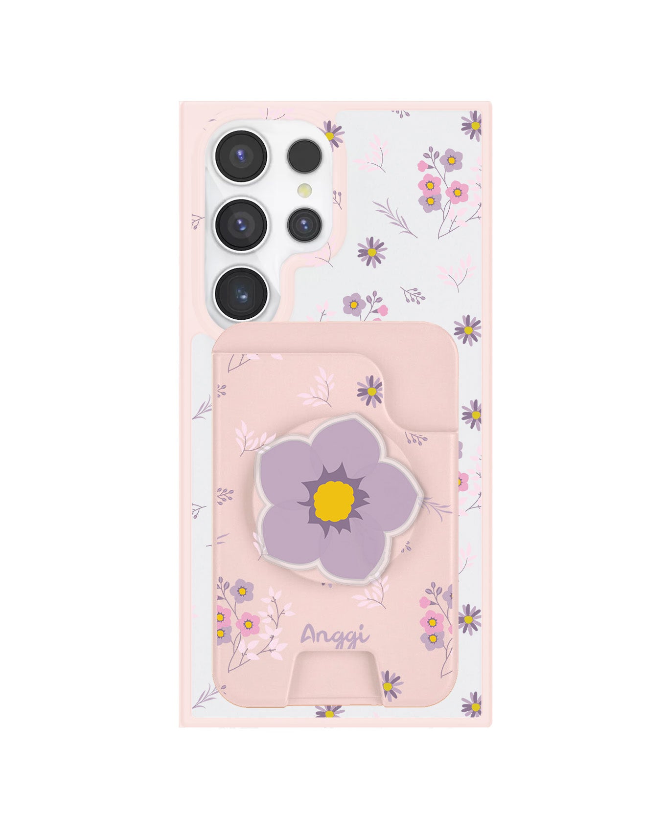 Android Magpop Wallet - Cherry Blossom