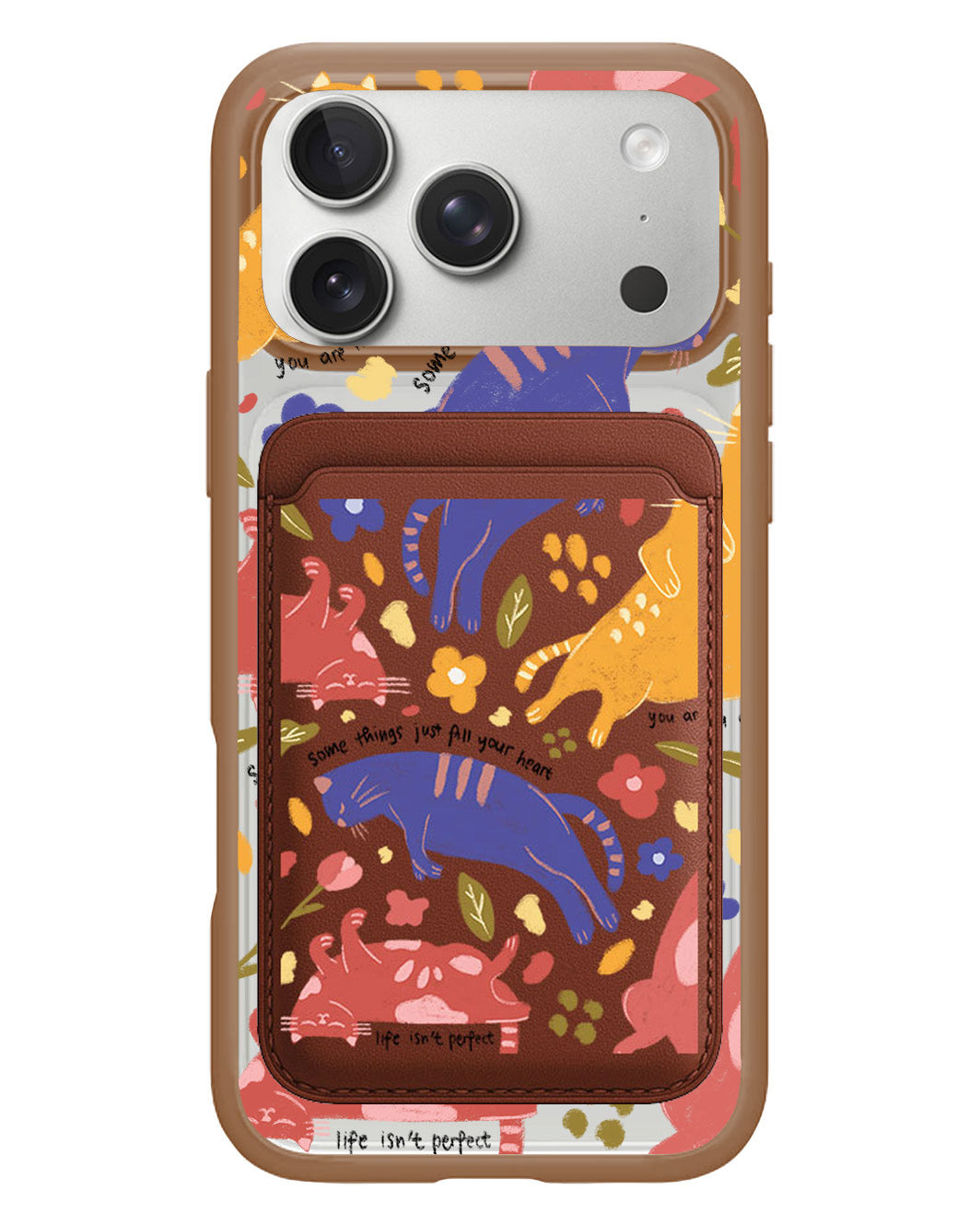 iPhone Magnetic Wallet Case - Pet Lovers