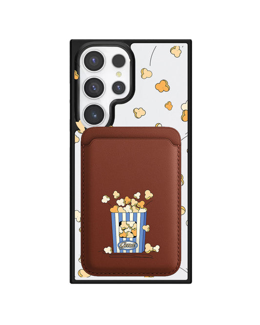 Android Magnetic Wallet Case - Popcorn
