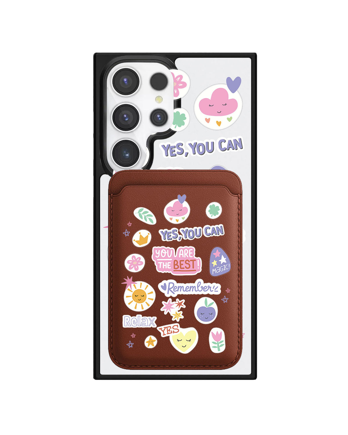 Android Magnetic Wallet Case - You Are The Best 2.0