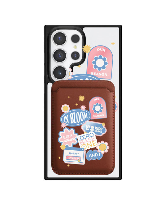 Android Magnetic Wallet Case - Zerobaseone Song Sticker Pack