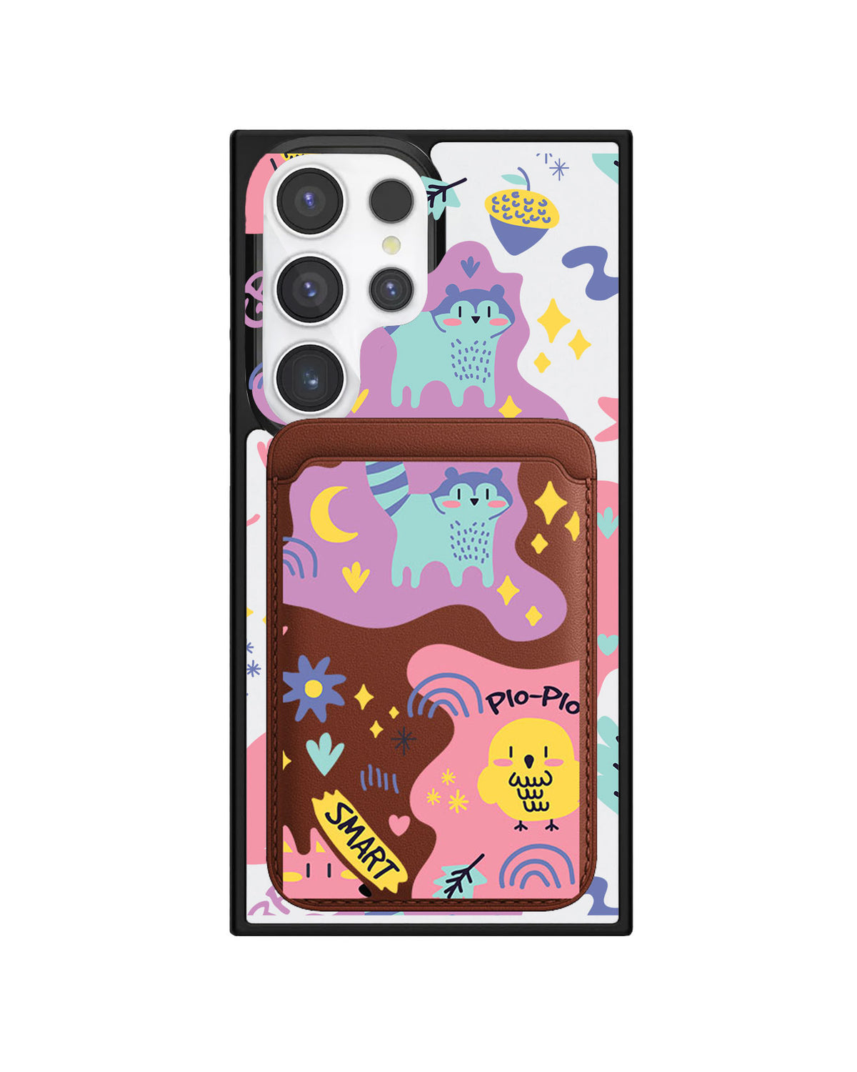 Android Magnetic Wallet Case - Pio N Friends