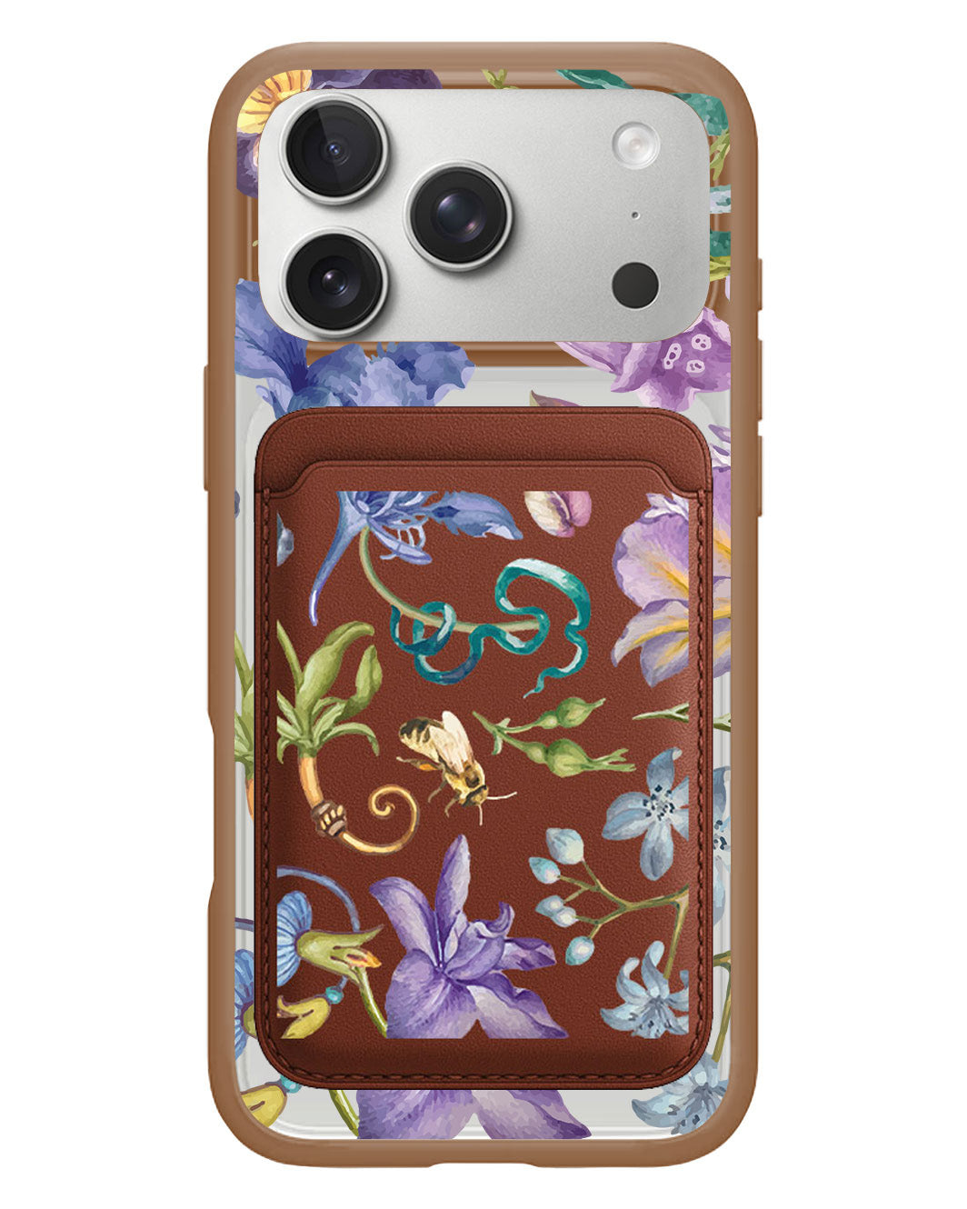 iPhone Magnetic Wallet Case - Violetta