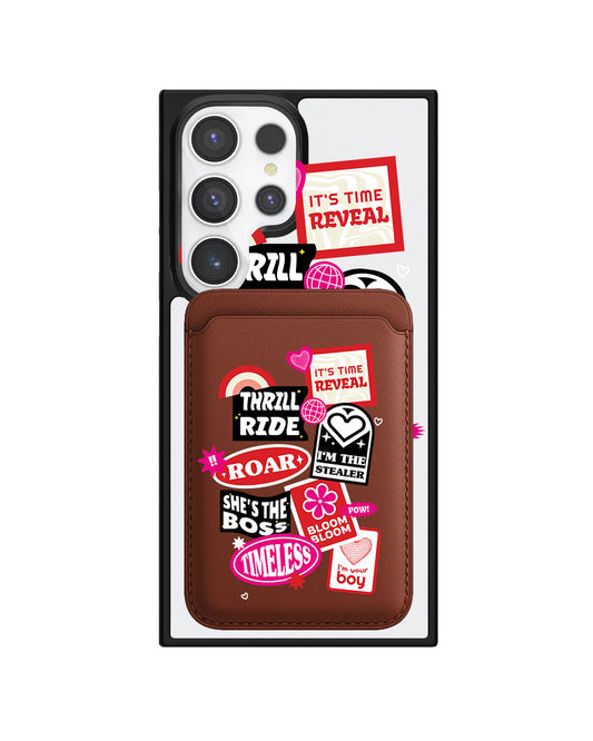 Android Magnetic Wallet Case - The Boyz Song Sticker Pack