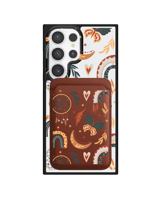 Android Magnetic Wallet Case - Boho 3.0