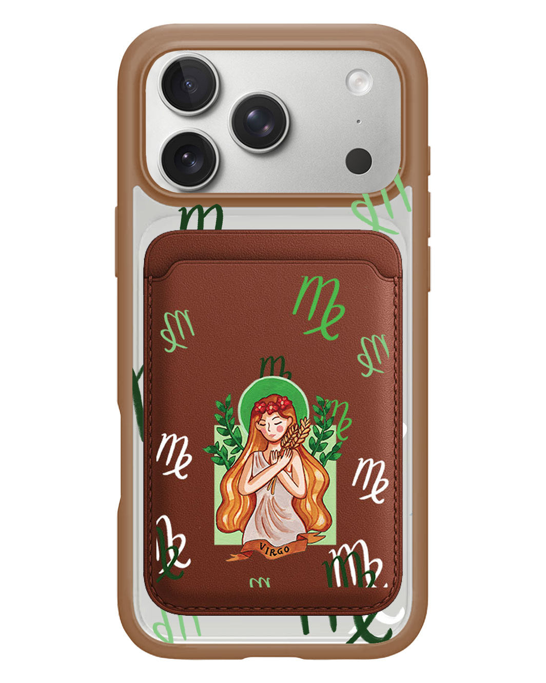 iPhone Magnetic Wallet Case - Virgo