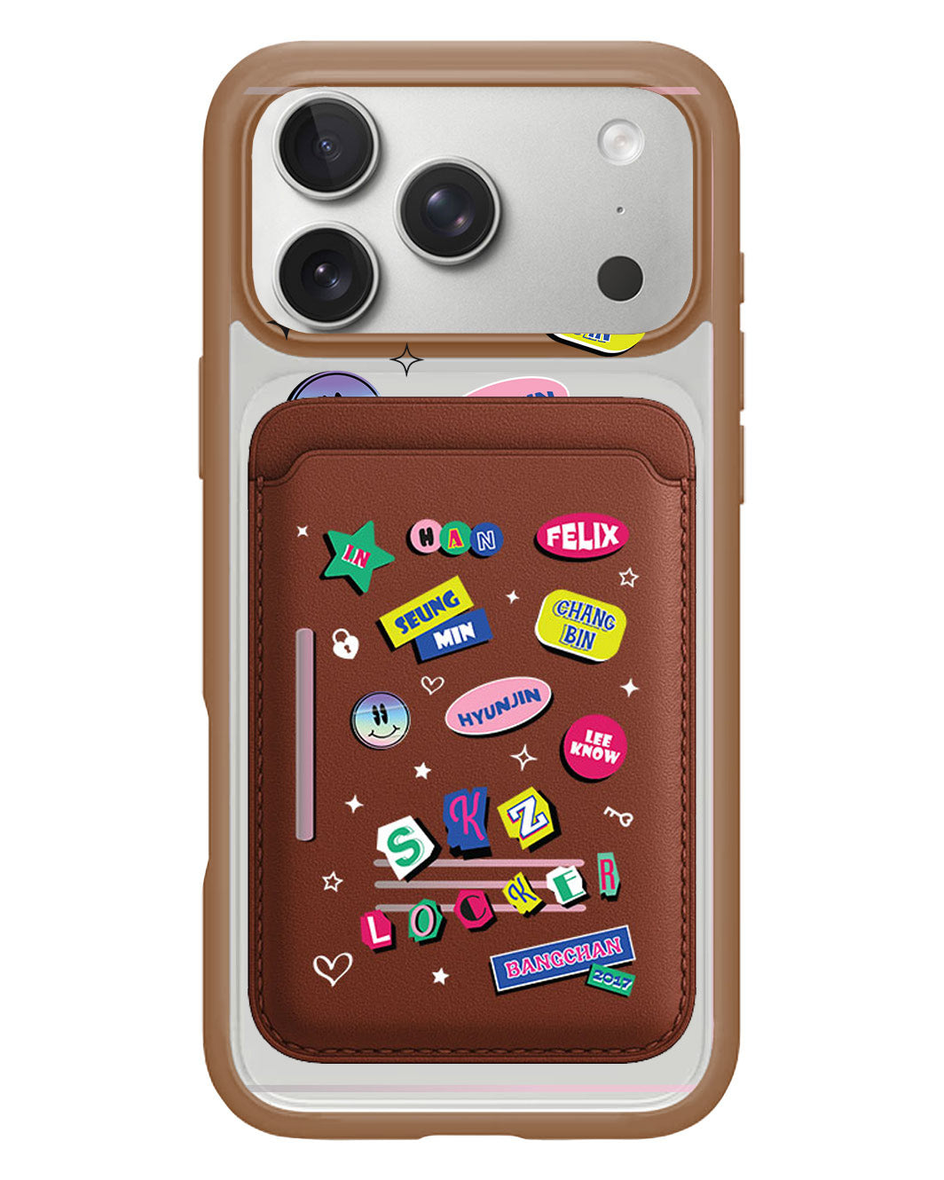 iPhone Magnetic Wallet Case - Stray Kids Locker