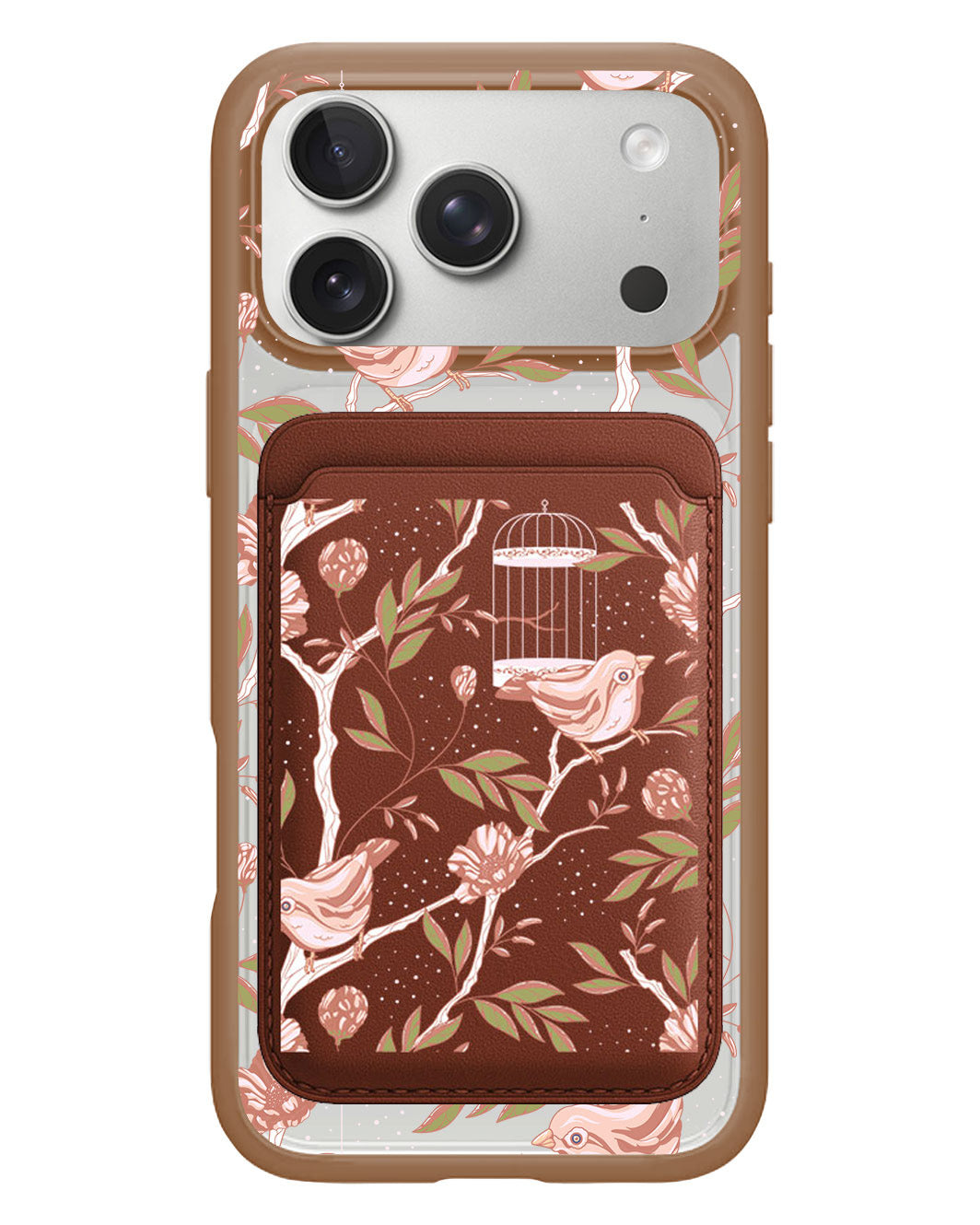 iPhone Magnetic Wallet Case - Lovebird 14.0