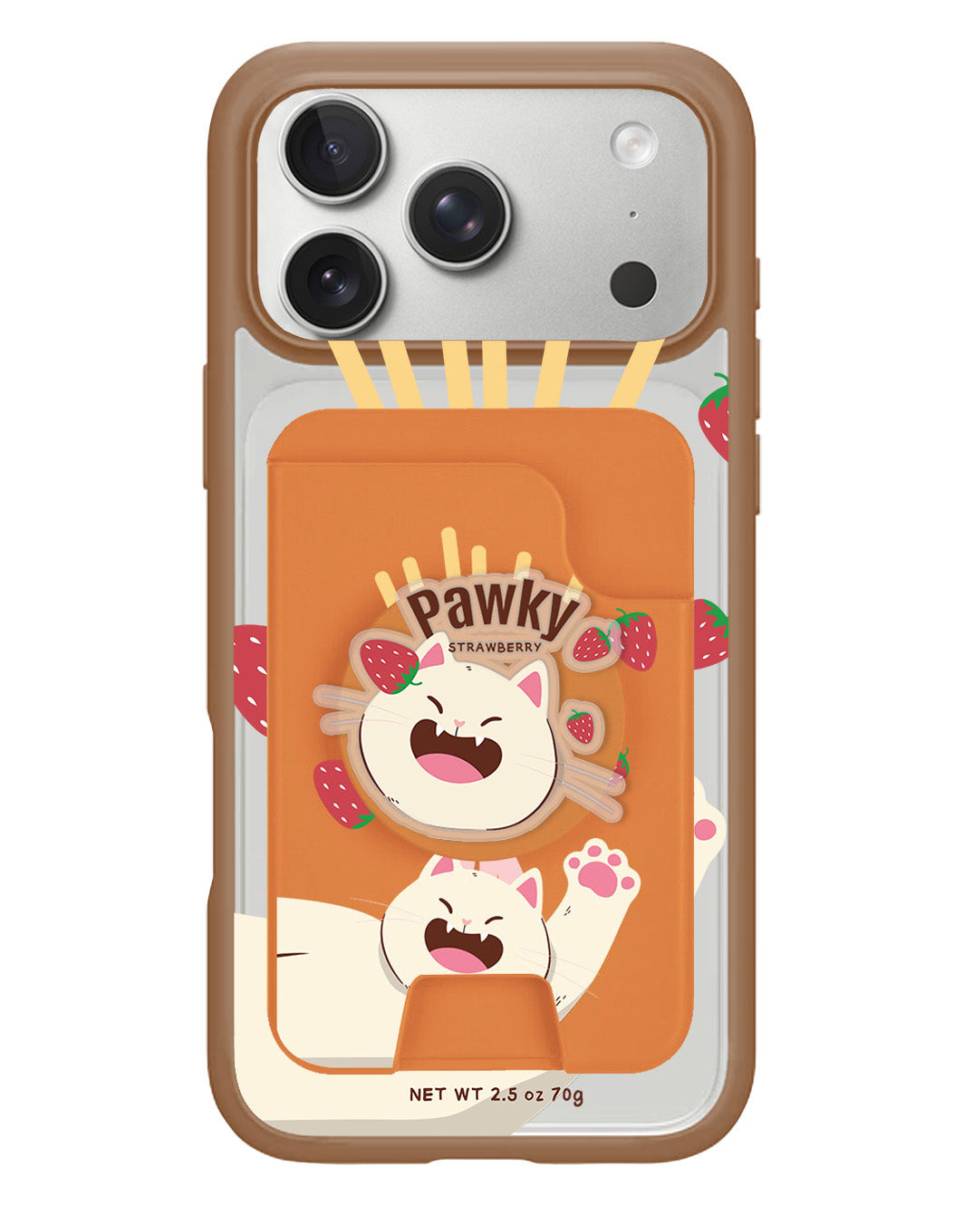 iPhone Magpop Wallet - Pawky Cat