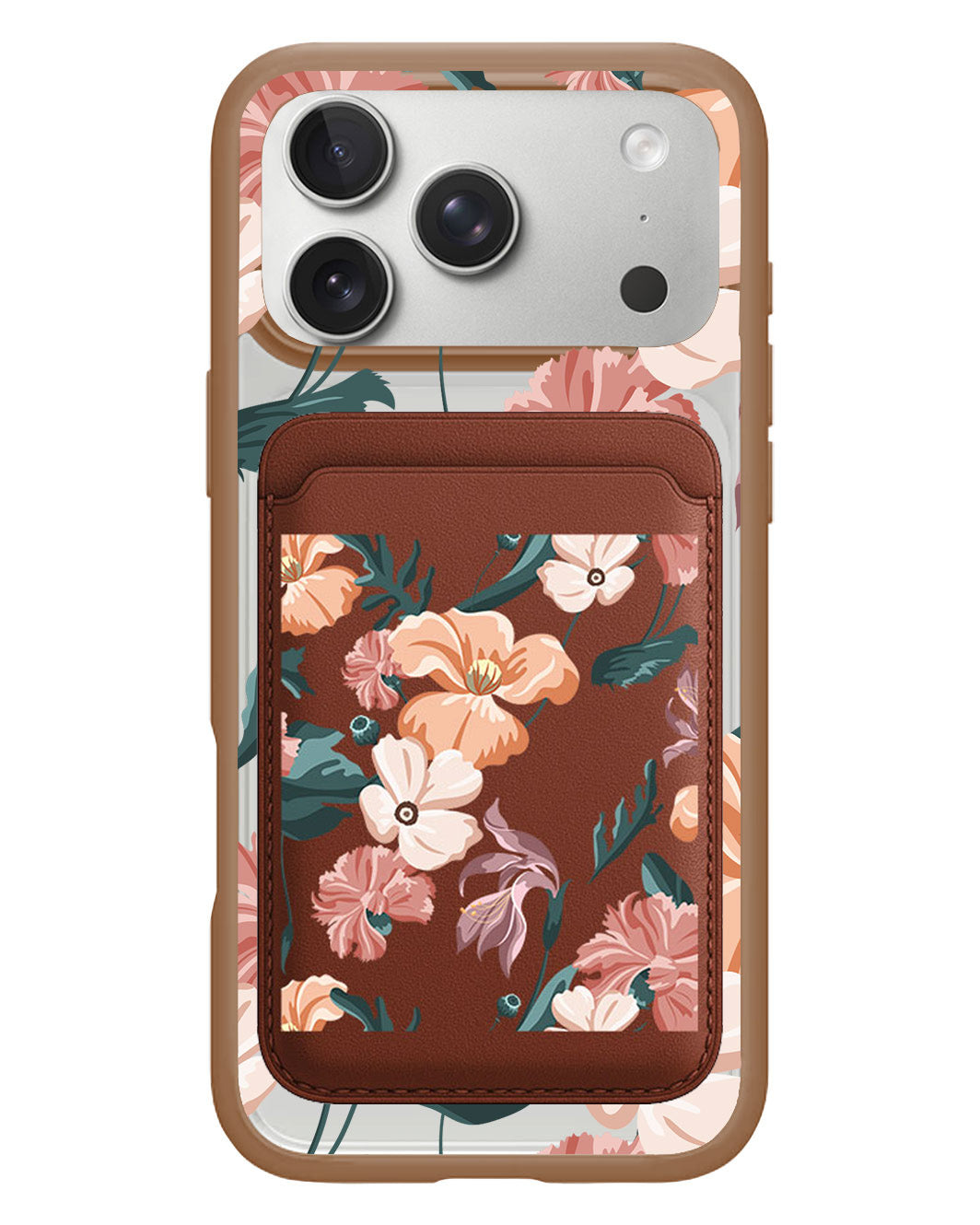 iPhone Magnetic Wallet Case - Botanical Garden 1.0