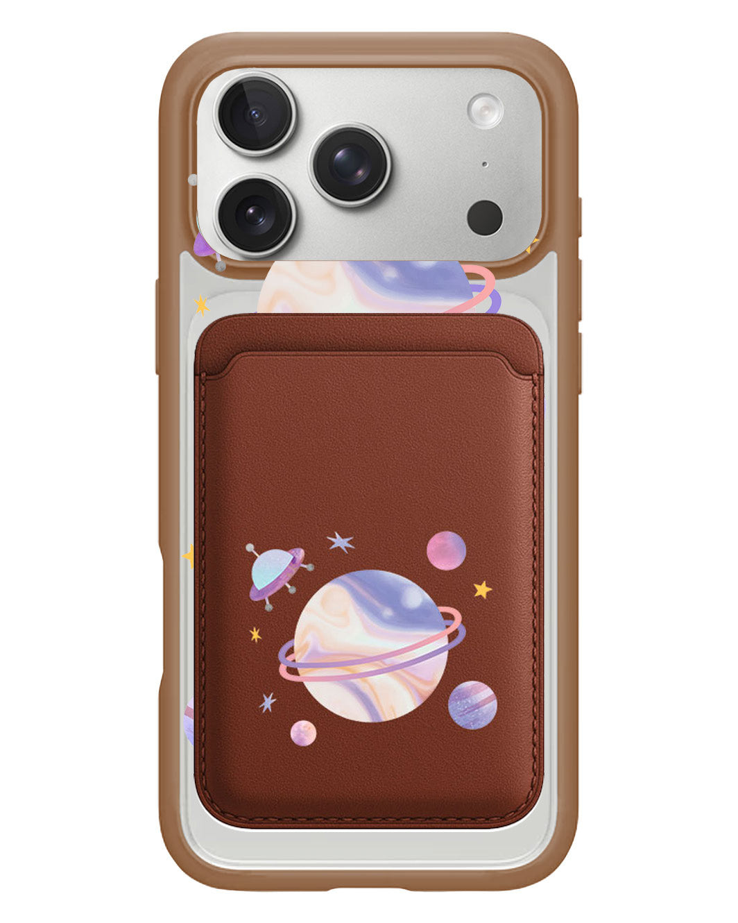iPhone Magnetic Wallet Case - My Universe