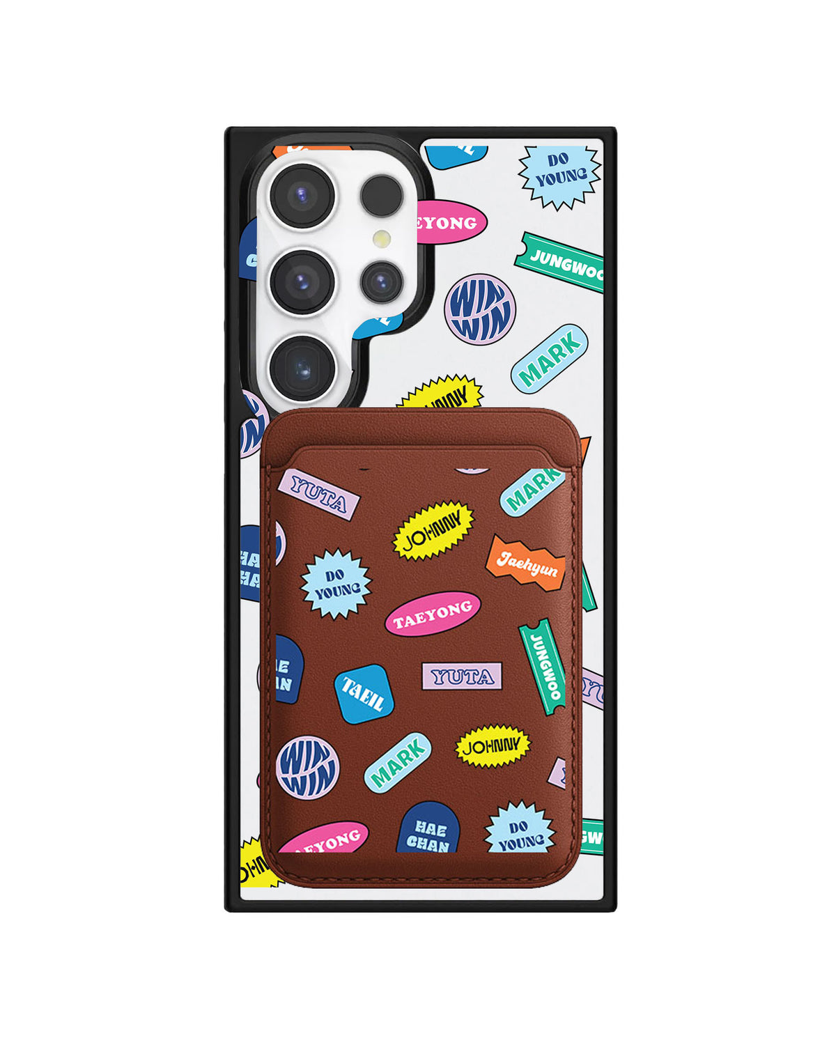 Android Magnetic Wallet Case - NCT127 Squad