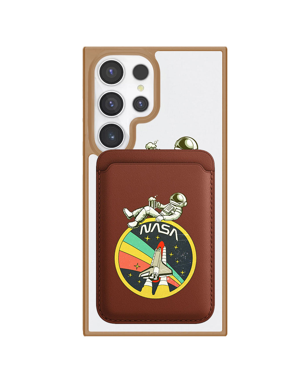 Android Magnetic Wallet Case - Nasa