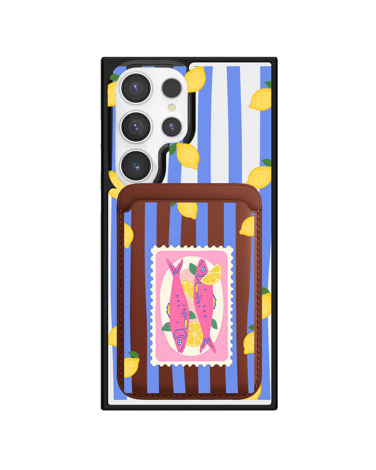 Android Magnetic Wallet Case - Sardines 2.0