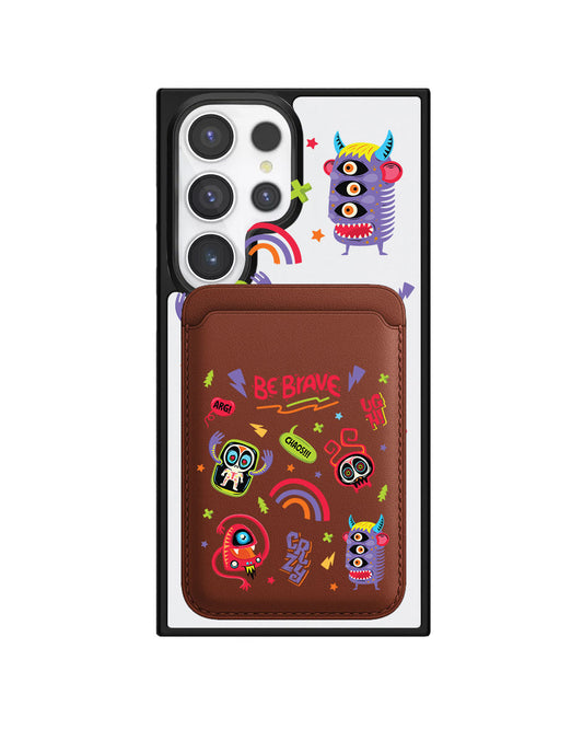 Android Magnetic Wallet Case - Baby Monster