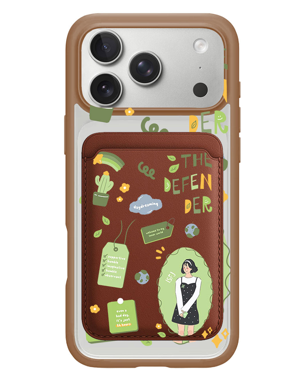 iPhone Magnetic Wallet Case - ISFJ