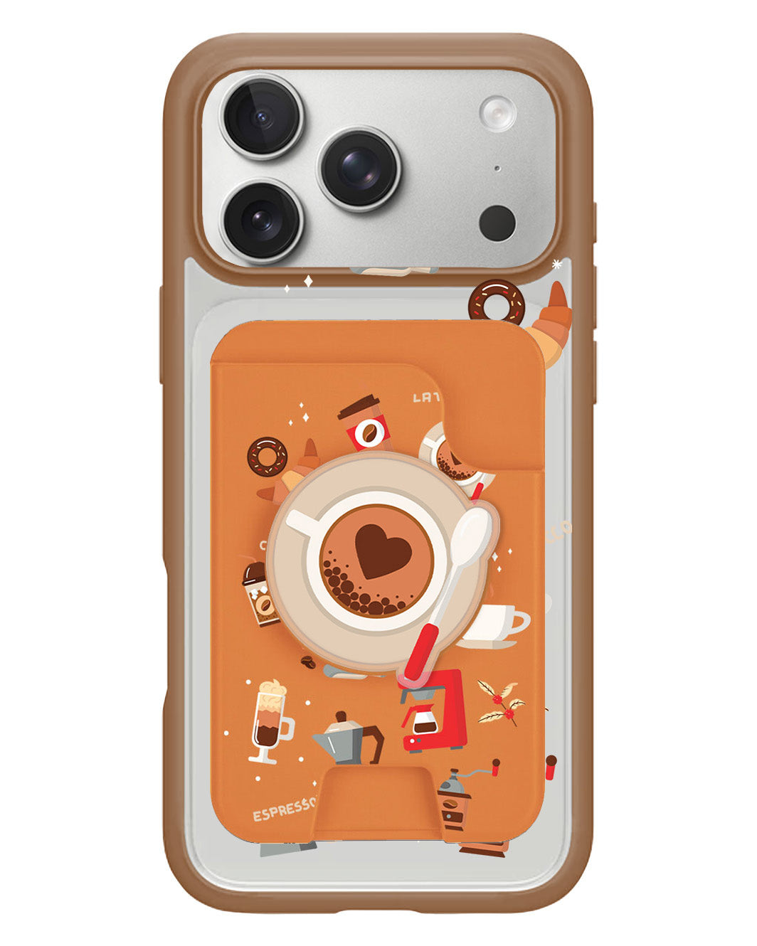 iPhone Magpop Wallet - Barista